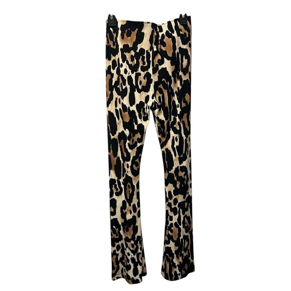 Show Me Your Mumu Cheetah Print Bam Bam Bells Pull On Pants Womens Size Medium - Picture 3 of 3